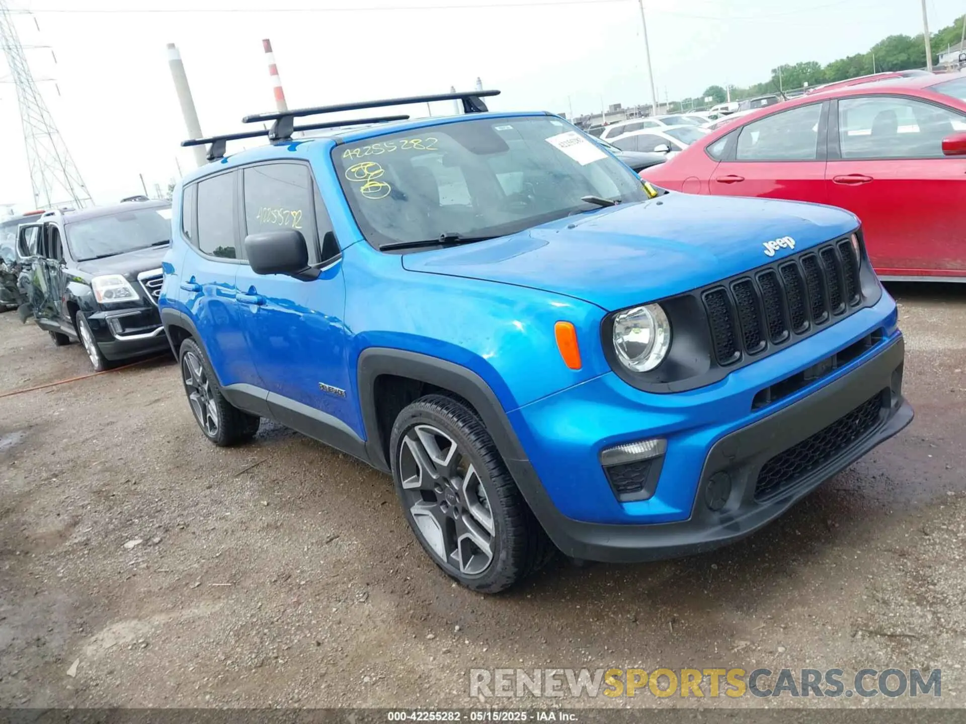 1 Фотография поврежденного автомобиля ZACNJAAB1LPL75674 JEEP RENEGADE 2020