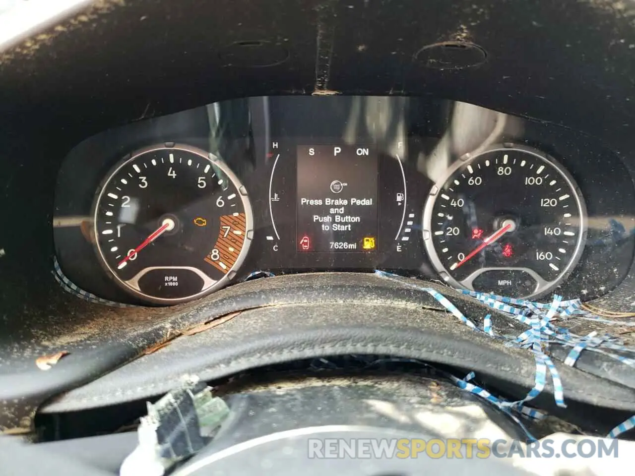 9 Photograph of a damaged car ZACNJAAB2LPL13149 JEEP RENEGADE 2020