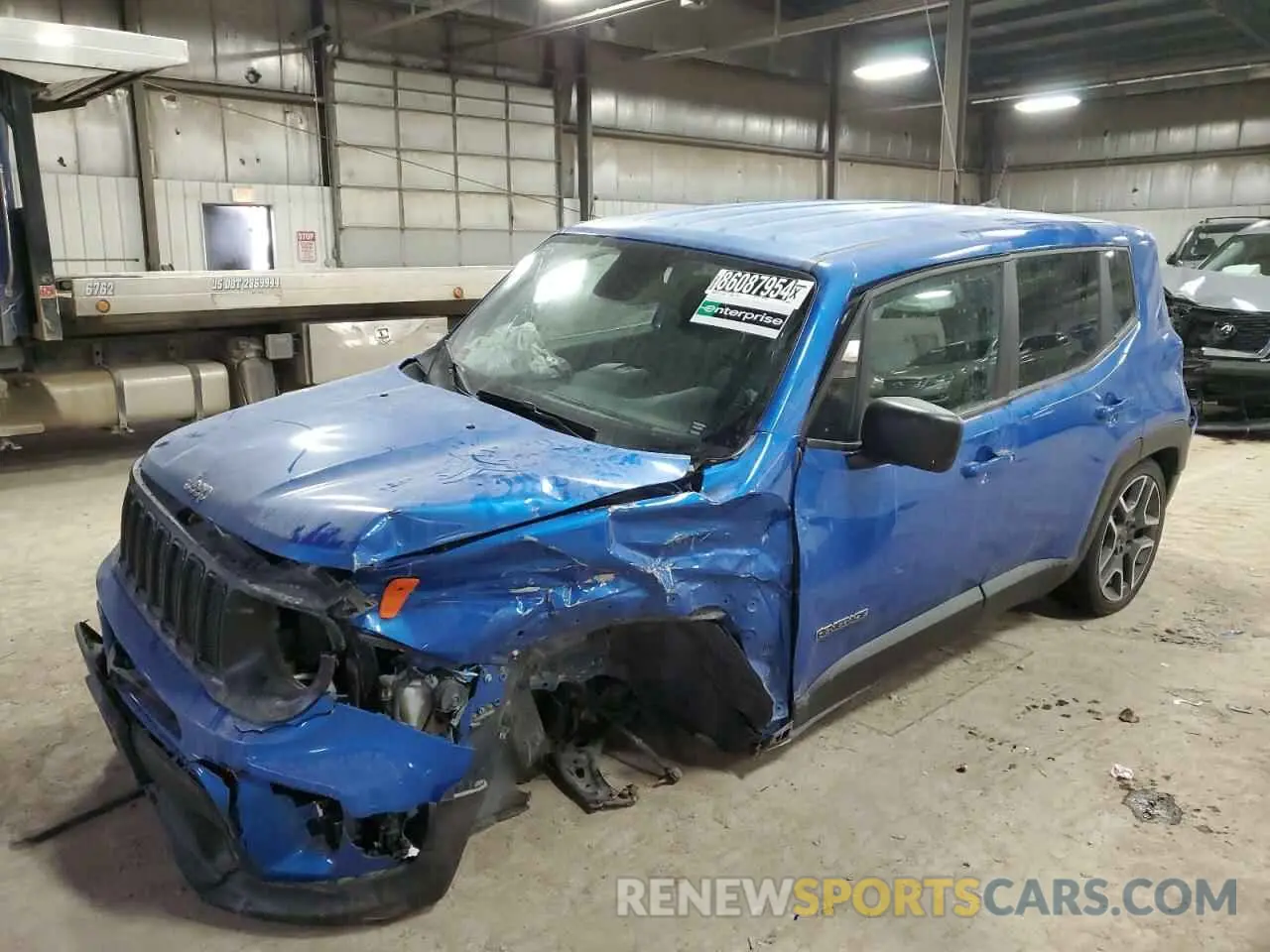 1 Фотография поврежденного автомобиля ZACNJAAB2LPM06849 JEEP RENEGADE 2020