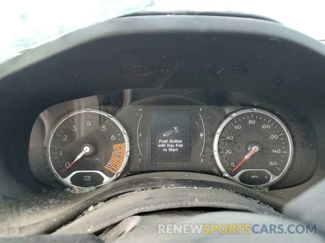 9 Photograph of a damaged car ZACNJAAB4LPL24265 JEEP RENEGADE 2020