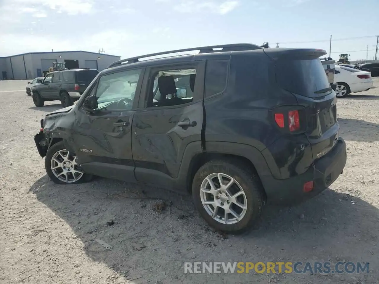 2 Photograph of a damaged car ZACNJAAB7LPL64940 JEEP RENEGADE 2020
