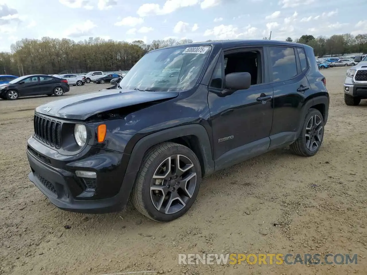 1 Фотография поврежденного автомобиля ZACNJAAB7LPL71628 JEEP RENEGADE 2020