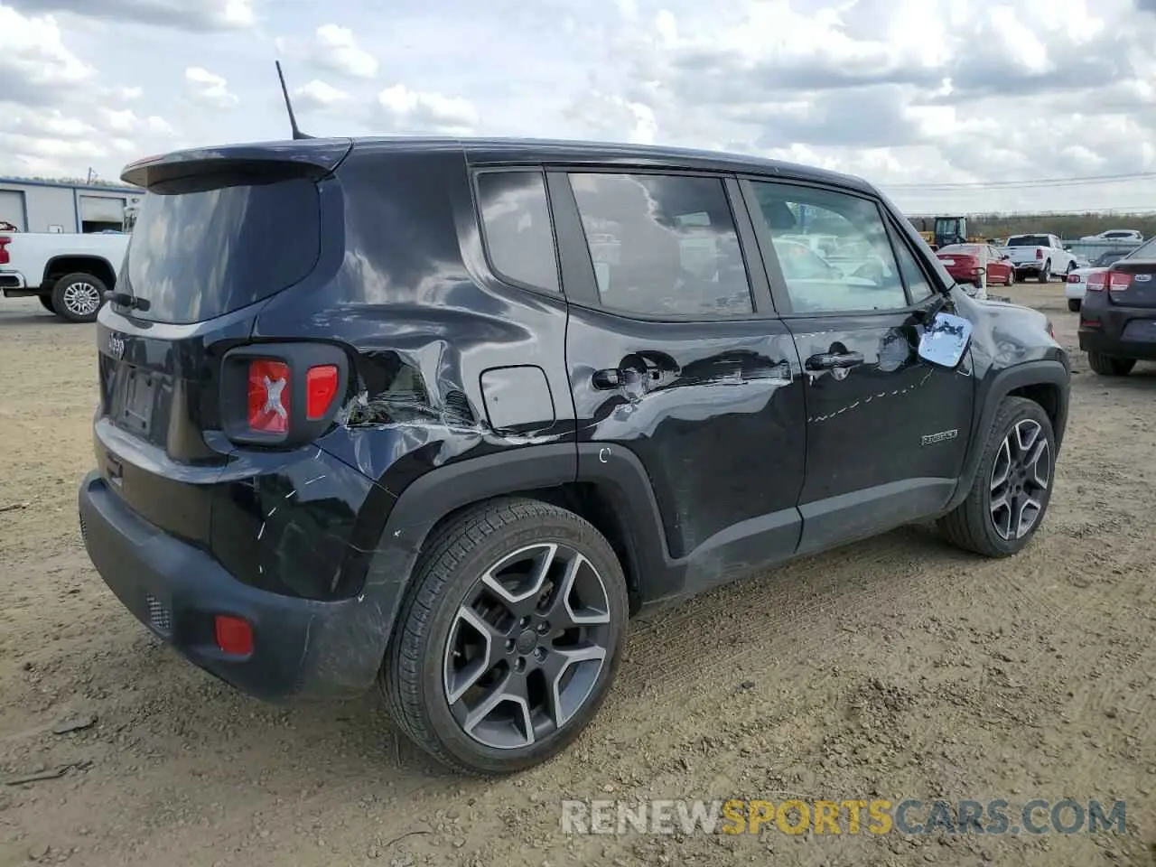 3 Фотография поврежденного автомобиля ZACNJAAB7LPL71628 JEEP RENEGADE 2020