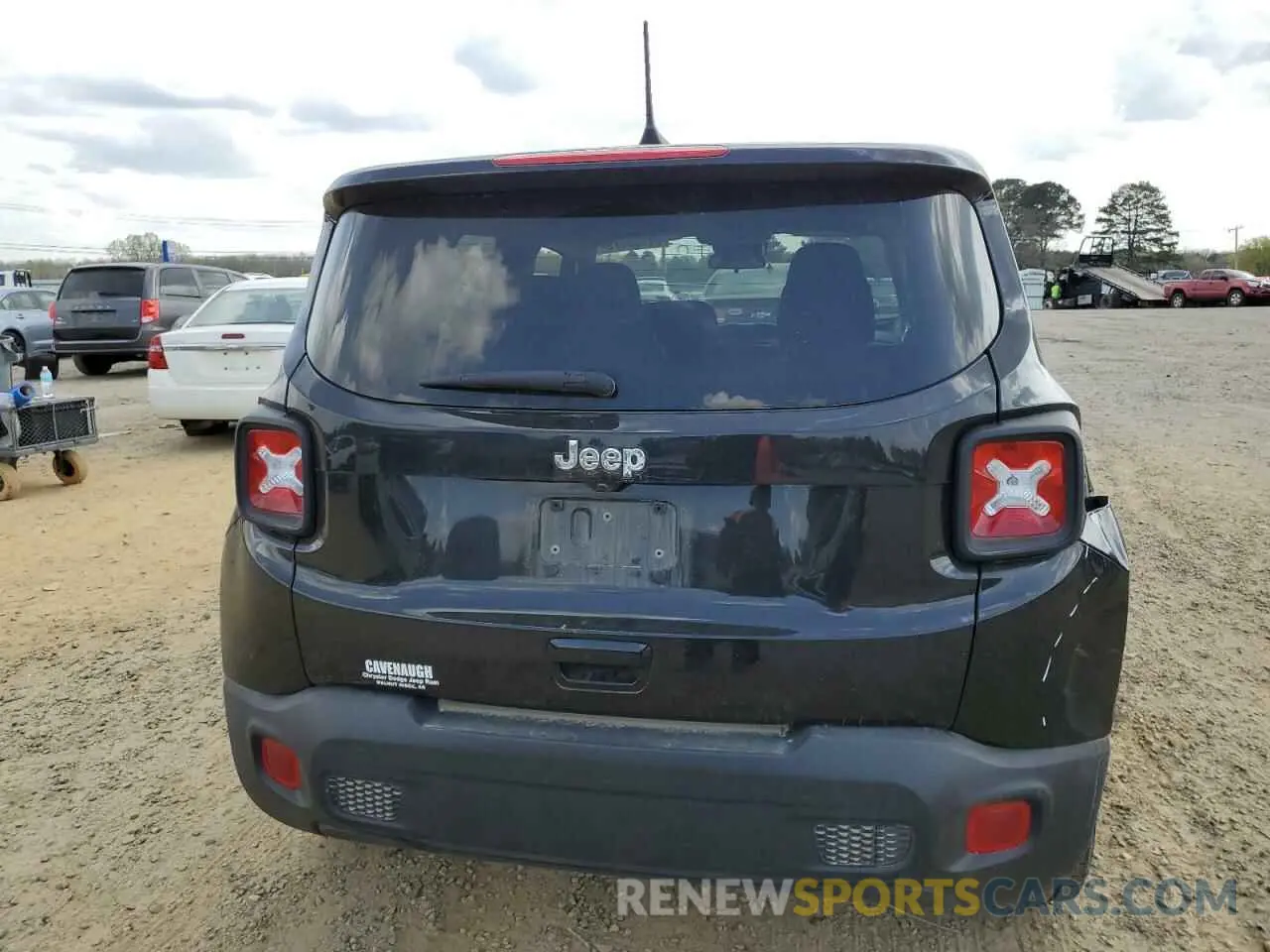 6 Фотография поврежденного автомобиля ZACNJAAB7LPL71628 JEEP RENEGADE 2020