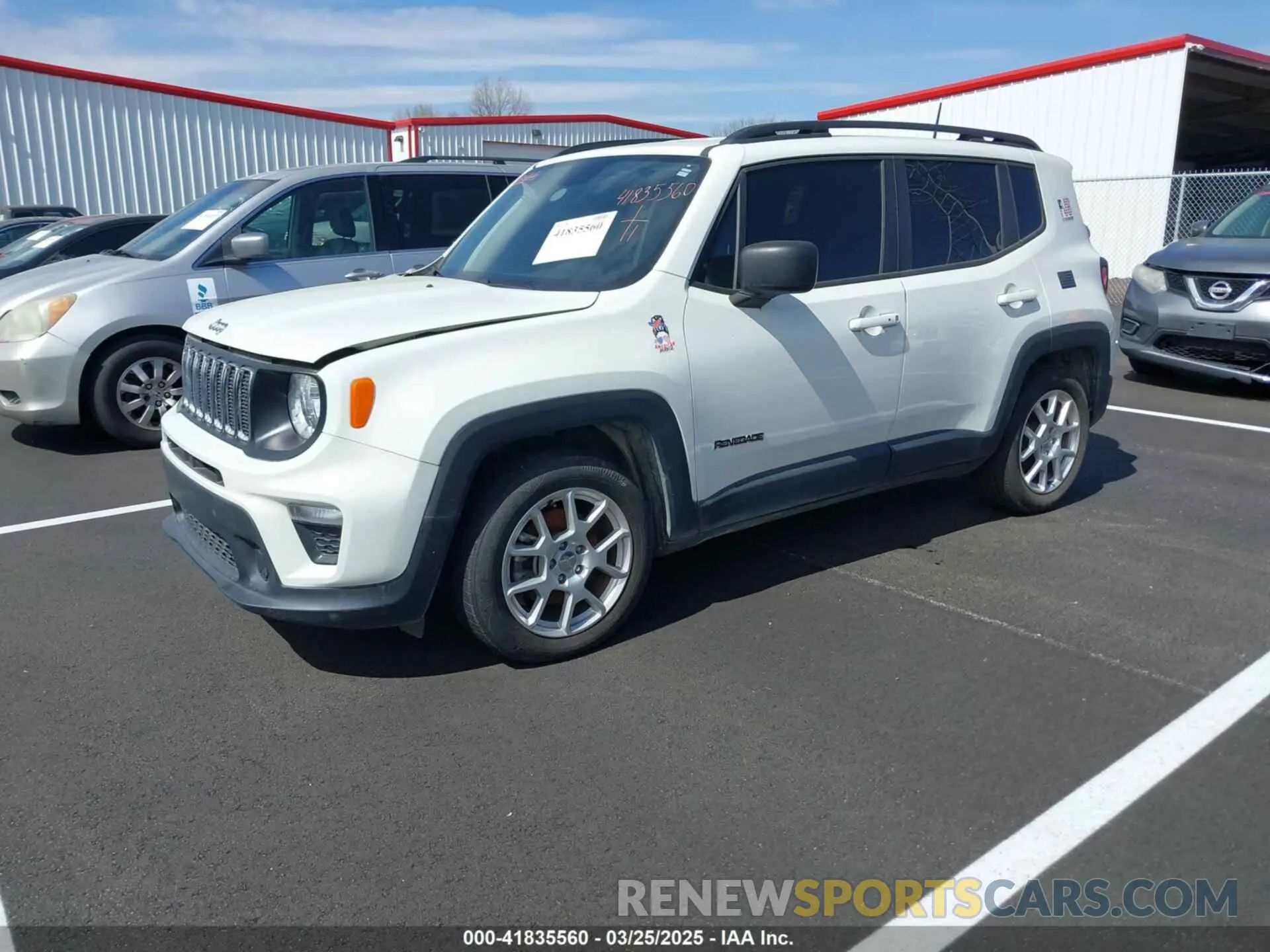 2 Фотография поврежденного автомобиля ZACNJAAB8LPK96809 JEEP RENEGADE 2020