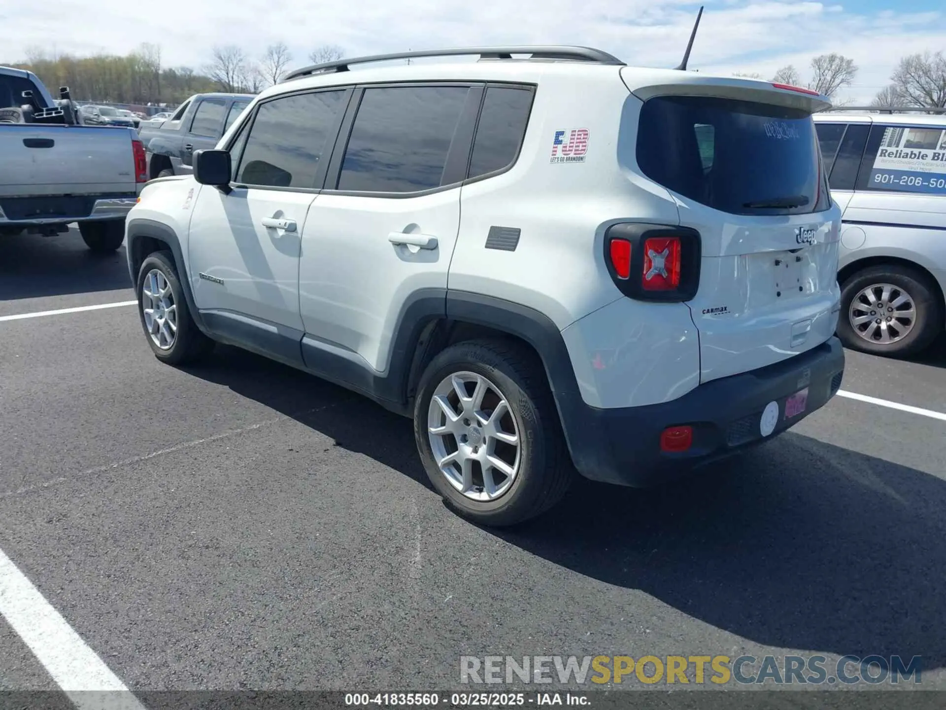 3 Фотография поврежденного автомобиля ZACNJAAB8LPK96809 JEEP RENEGADE 2020