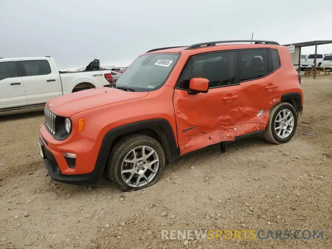 1 Фотография поврежденного автомобиля ZACNJAB13LPM09023 JEEP RENEGADE 2020
