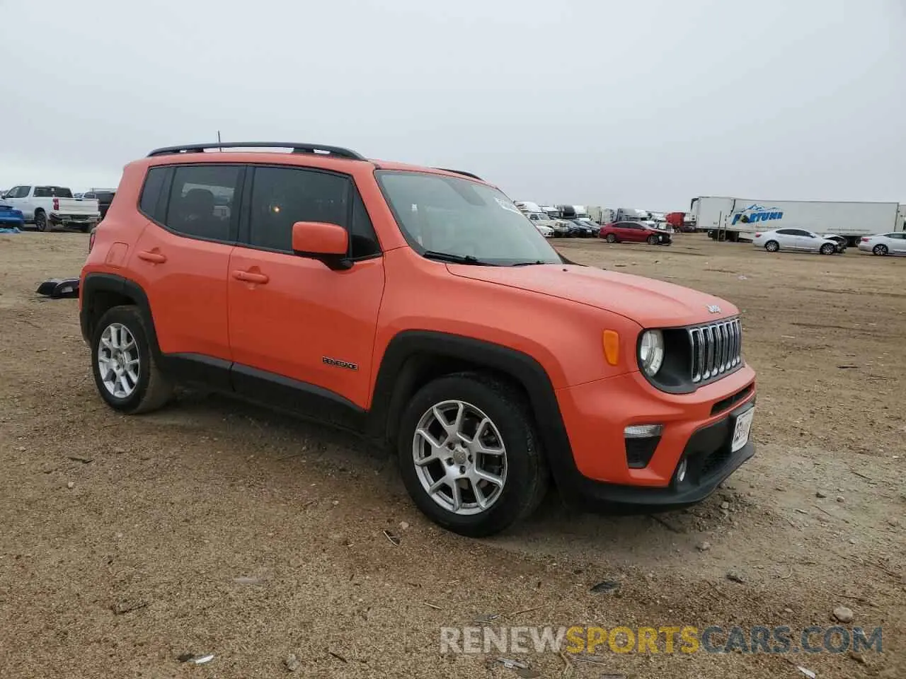4 Фотография поврежденного автомобиля ZACNJAB13LPM09023 JEEP RENEGADE 2020