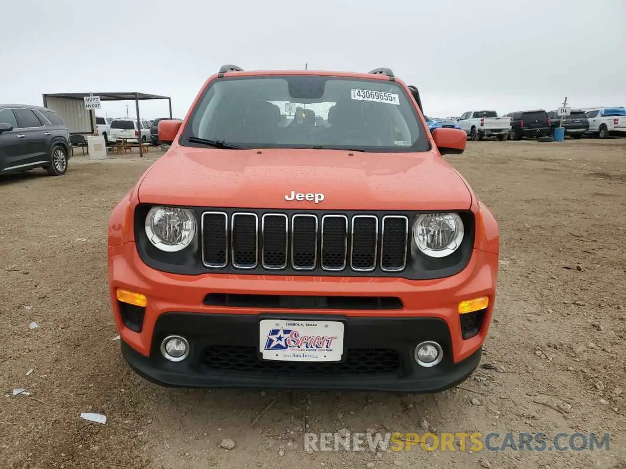 5 Фотография поврежденного автомобиля ZACNJAB13LPM09023 JEEP RENEGADE 2020