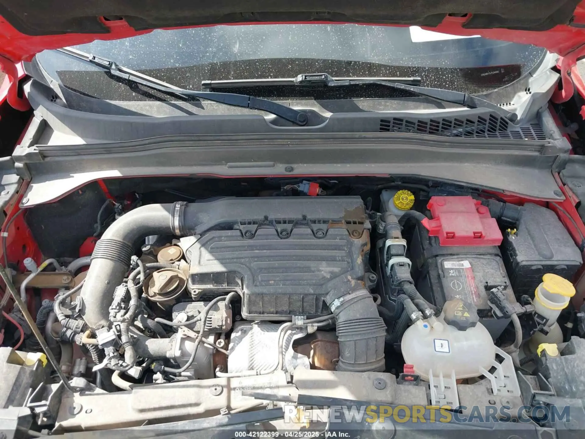 10 Photograph of a damaged car ZACNJAB17LPL84093 JEEP RENEGADE 2020