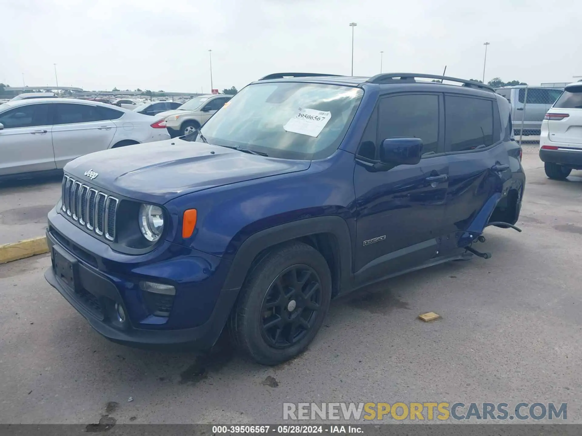 2 Фотография поврежденного автомобиля ZACNJABB0LPL01306 JEEP RENEGADE 2020