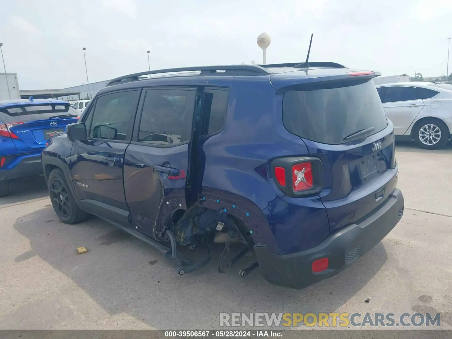 3 Фотография поврежденного автомобиля ZACNJABB0LPL01306 JEEP RENEGADE 2020