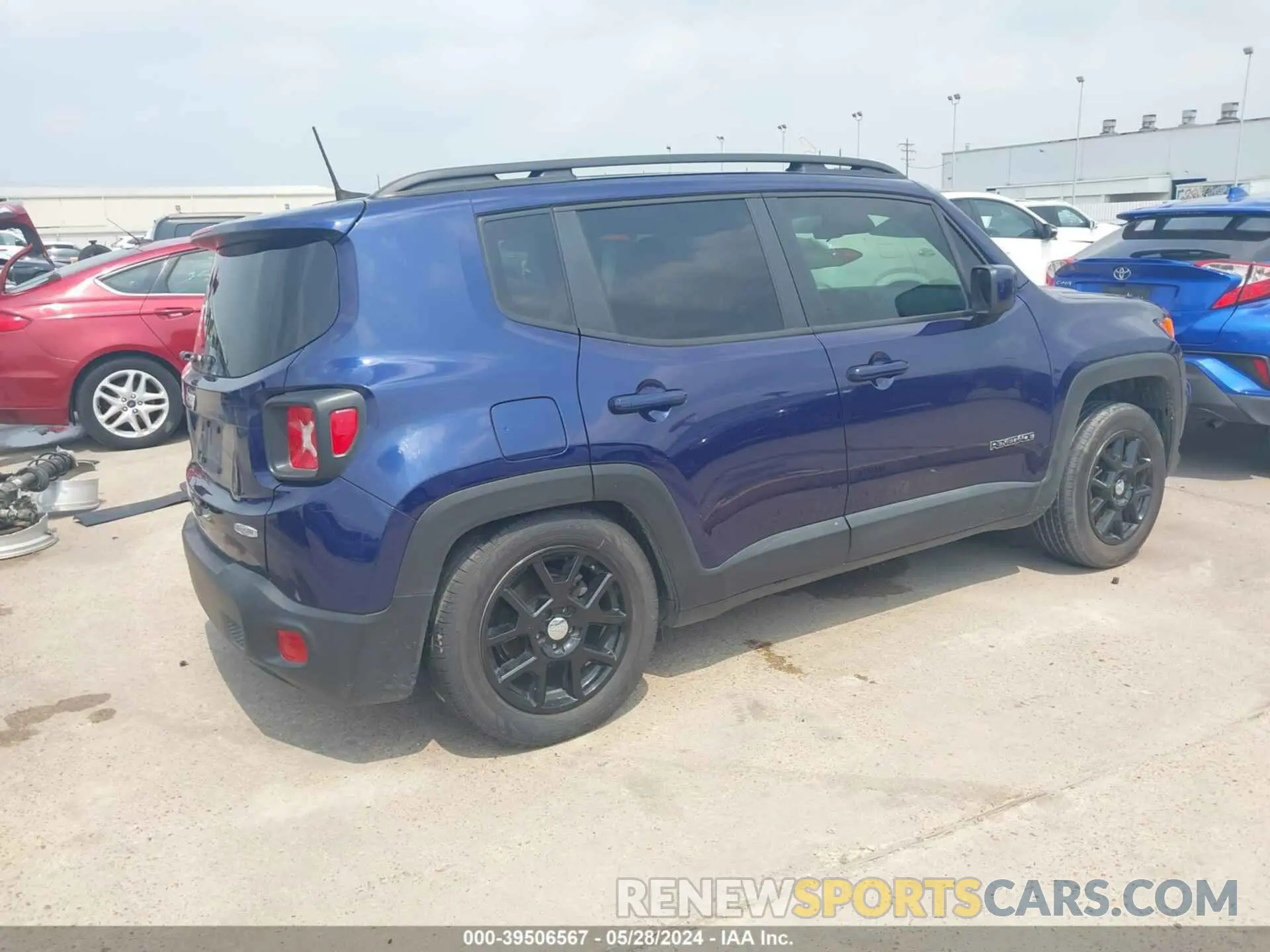 4 Фотография поврежденного автомобиля ZACNJABB0LPL01306 JEEP RENEGADE 2020