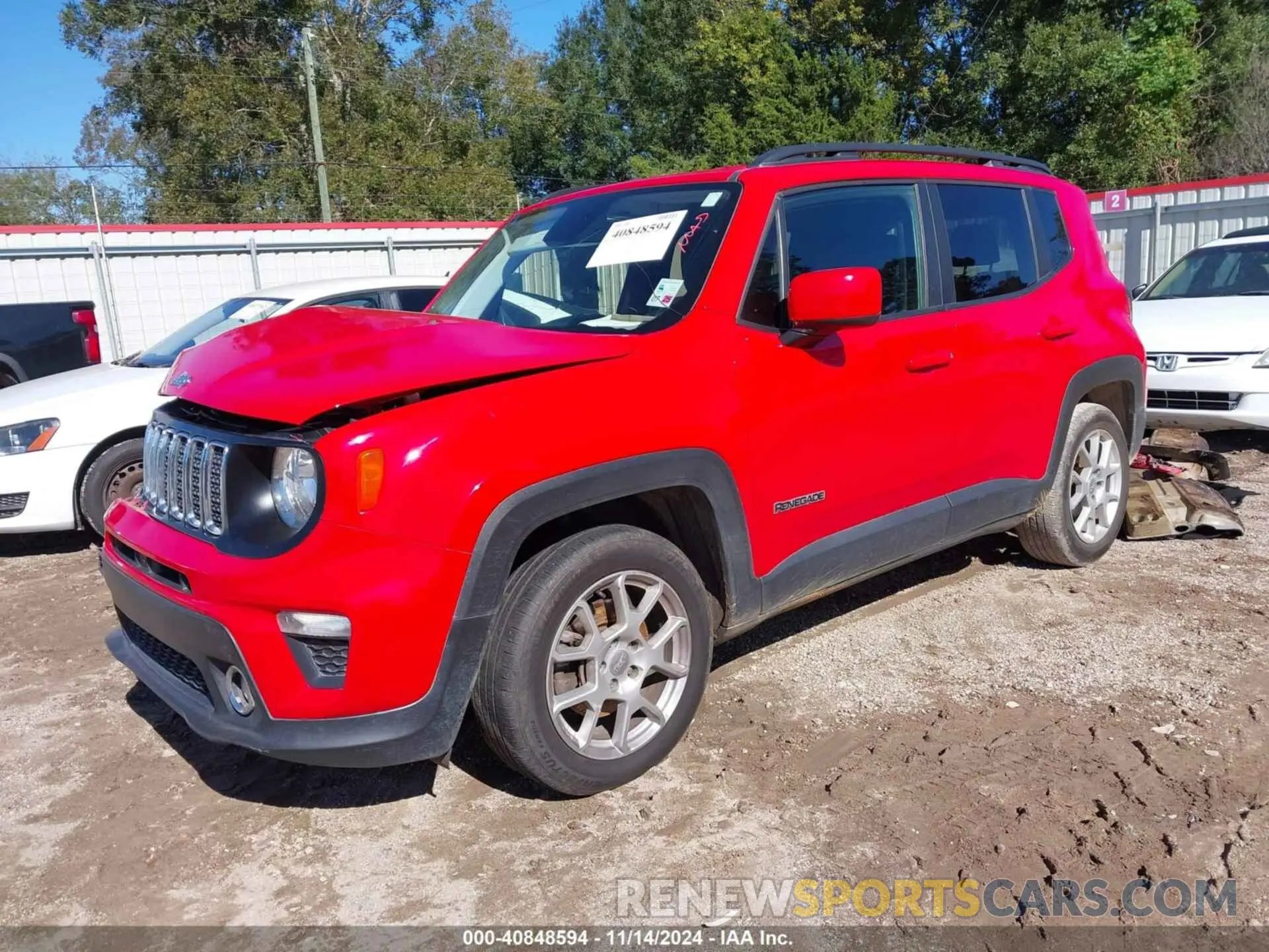 2 Фотография поврежденного автомобиля ZACNJABB0LPL21197 JEEP RENEGADE 2020
