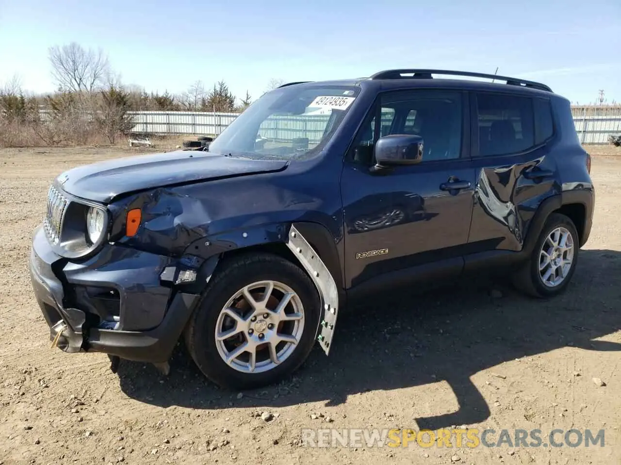 1 Фотография поврежденного автомобиля ZACNJABB0LPL28120 JEEP RENEGADE 2020