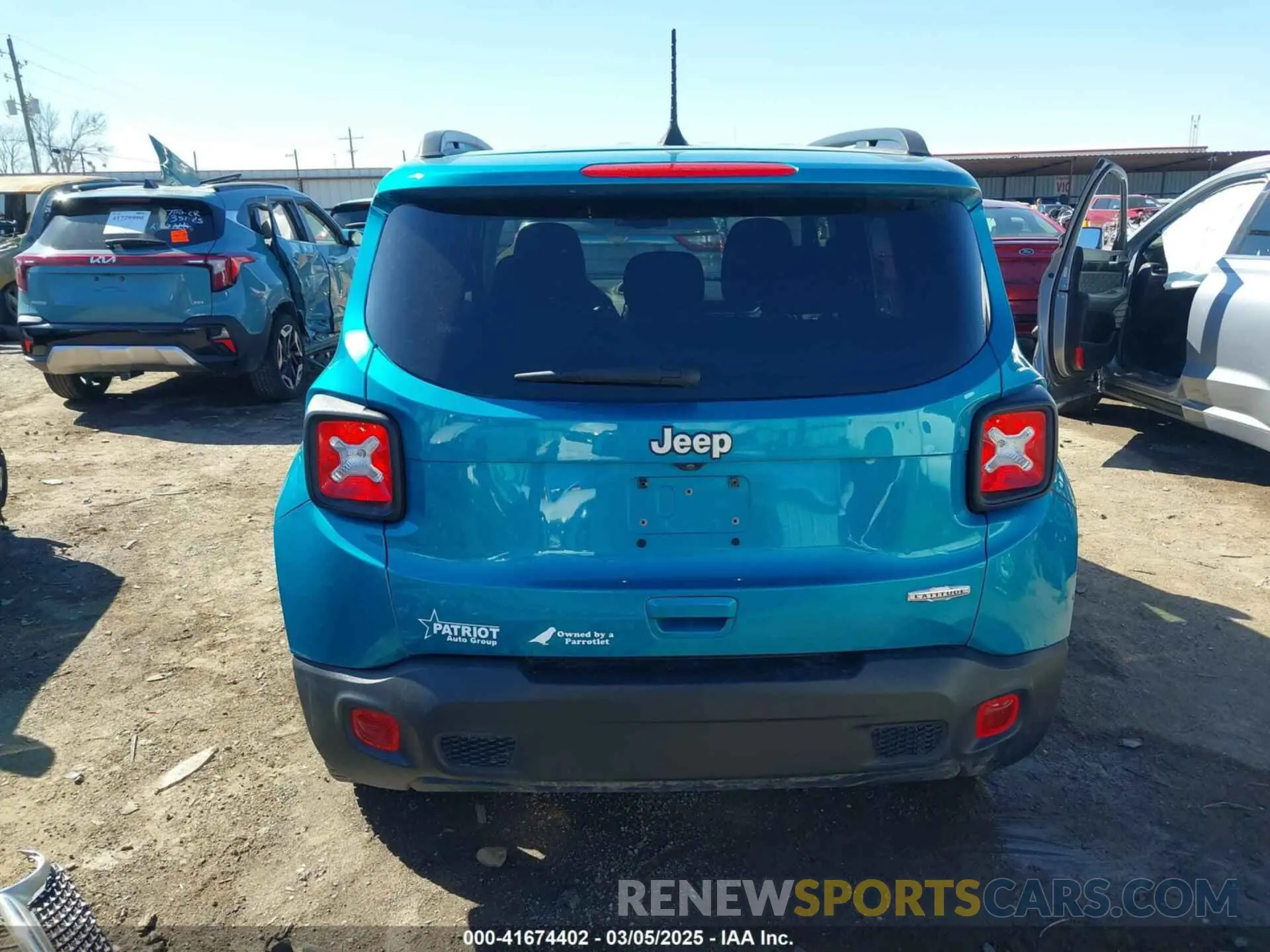 16 Фотография поврежденного автомобиля ZACNJABB0LPL85188 JEEP RENEGADE 2020