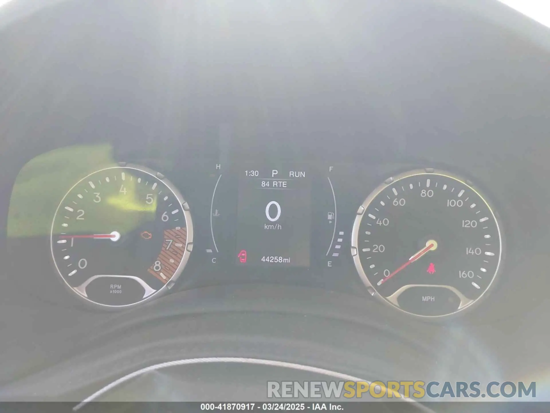 7 Photograph of a damaged car ZACNJABB1LPL03274 JEEP RENEGADE 2020