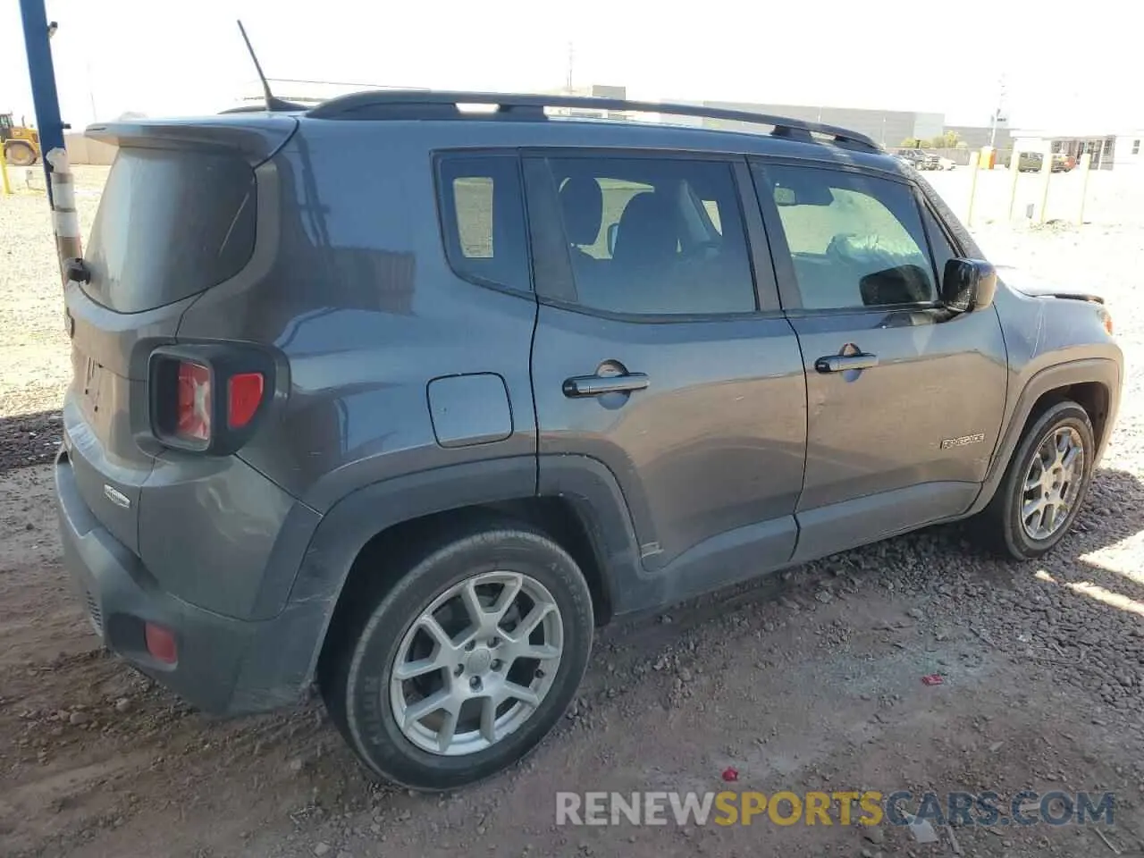 3 Photograph of a damaged car ZACNJABB1LPL43712 JEEP RENEGADE 2020