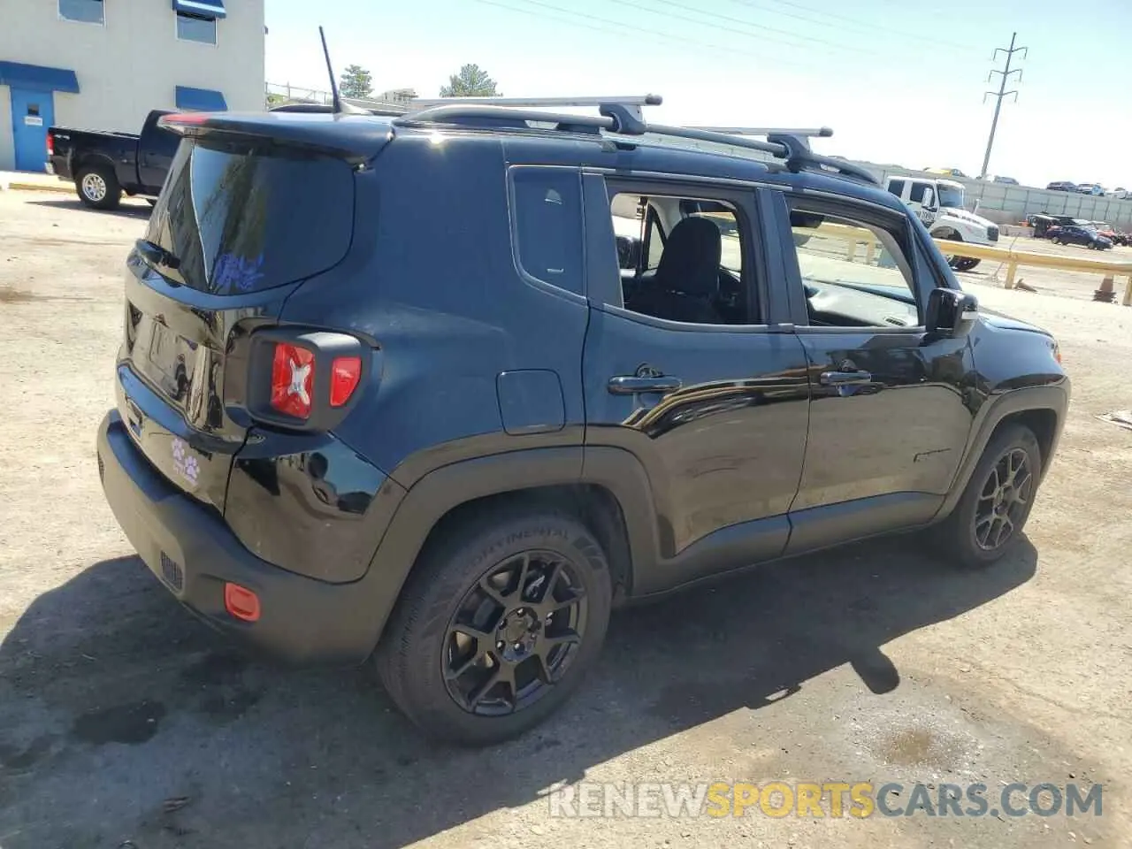 3 Photograph of a damaged car ZACNJABB1LPL48084 JEEP RENEGADE 2020