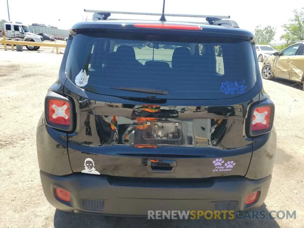 6 Photograph of a damaged car ZACNJABB1LPL48084 JEEP RENEGADE 2020
