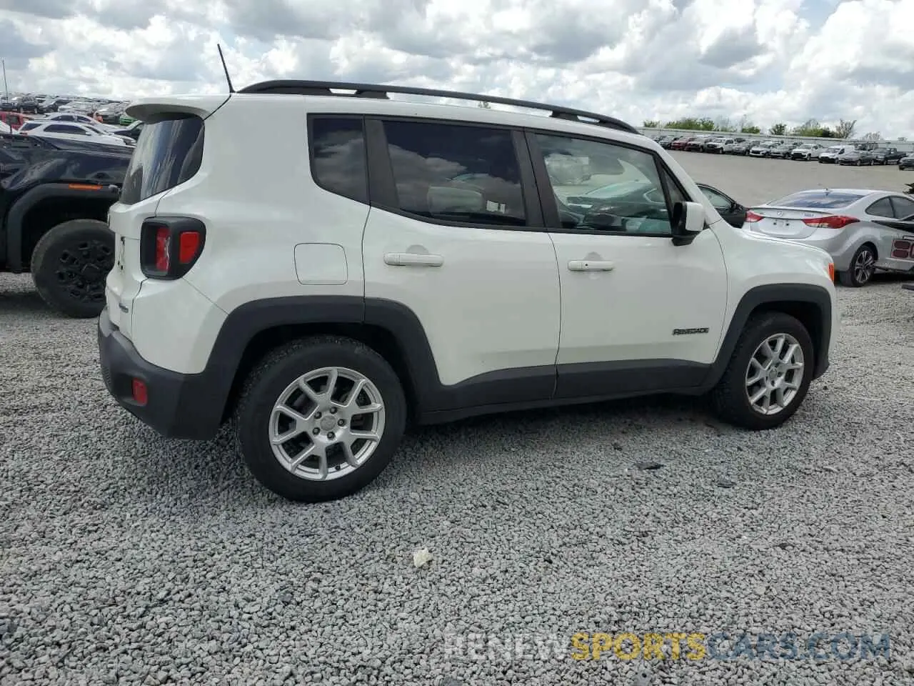 3 Photograph of a damaged car ZACNJABB2LPL31326 JEEP RENEGADE 2020