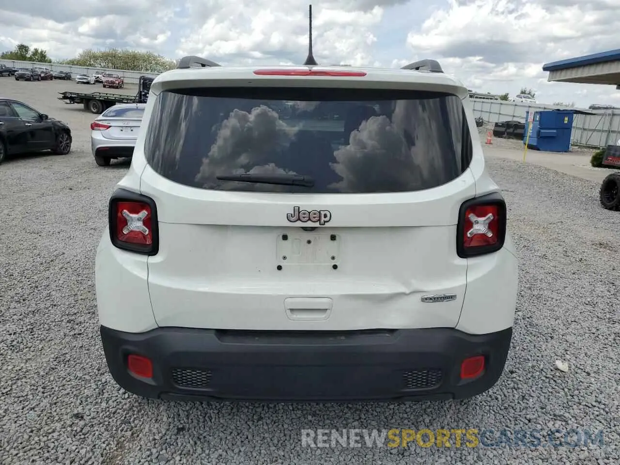 6 Photograph of a damaged car ZACNJABB2LPL31326 JEEP RENEGADE 2020