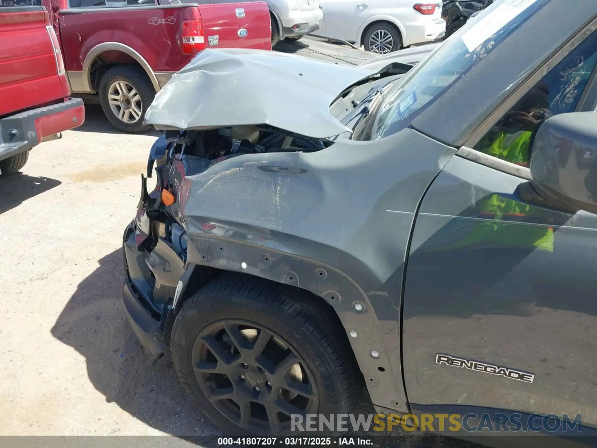 6 Фотография поврежденного автомобиля ZACNJABB2LPL80283 JEEP RENEGADE 2020