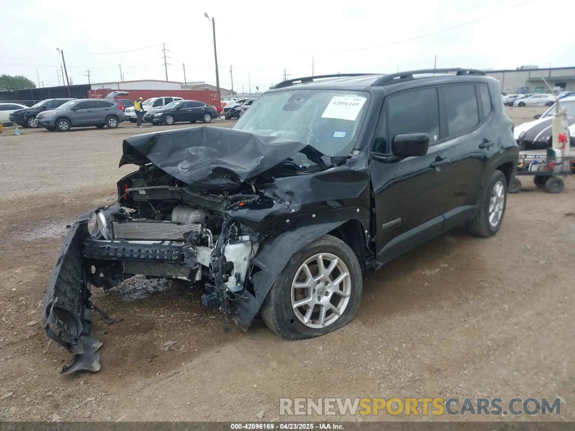 2 Фотография поврежденного автомобиля ZACNJABB3LPL46739 JEEP RENEGADE 2020