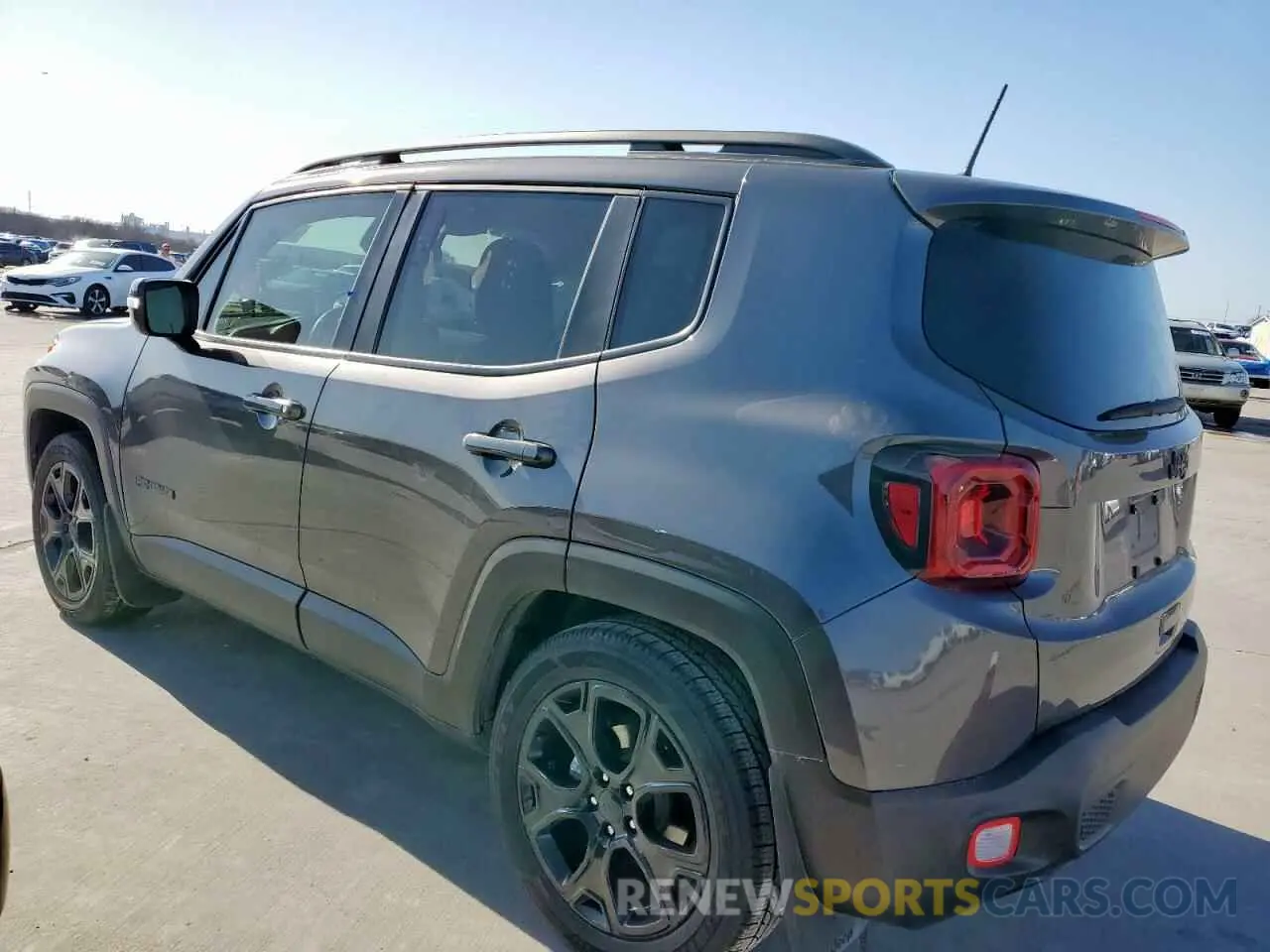 2 Photograph of a damaged car ZACNJABB3LPL83581 JEEP RENEGADE 2020