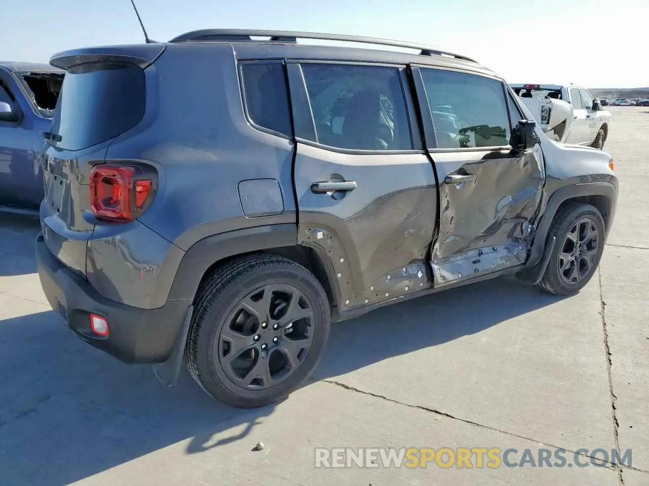 3 Photograph of a damaged car ZACNJABB3LPL83581 JEEP RENEGADE 2020