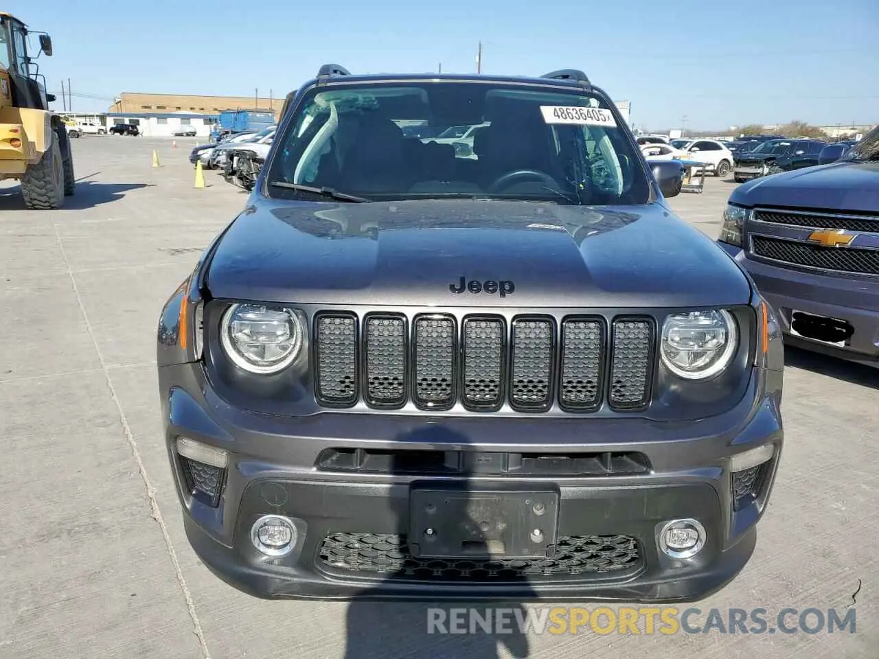 5 Photograph of a damaged car ZACNJABB3LPL83581 JEEP RENEGADE 2020