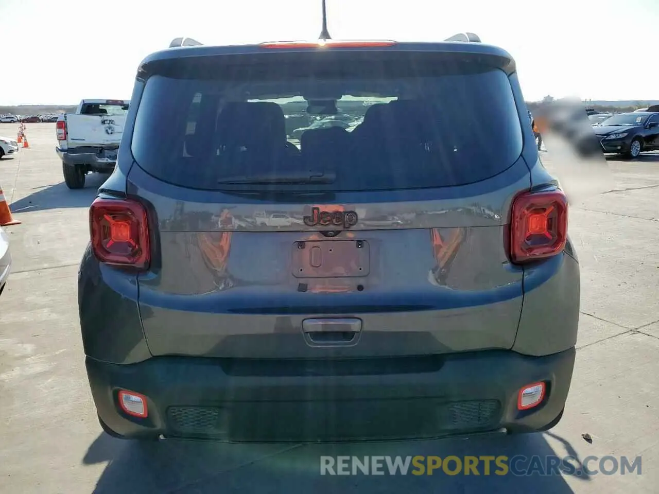 6 Photograph of a damaged car ZACNJABB3LPL83581 JEEP RENEGADE 2020