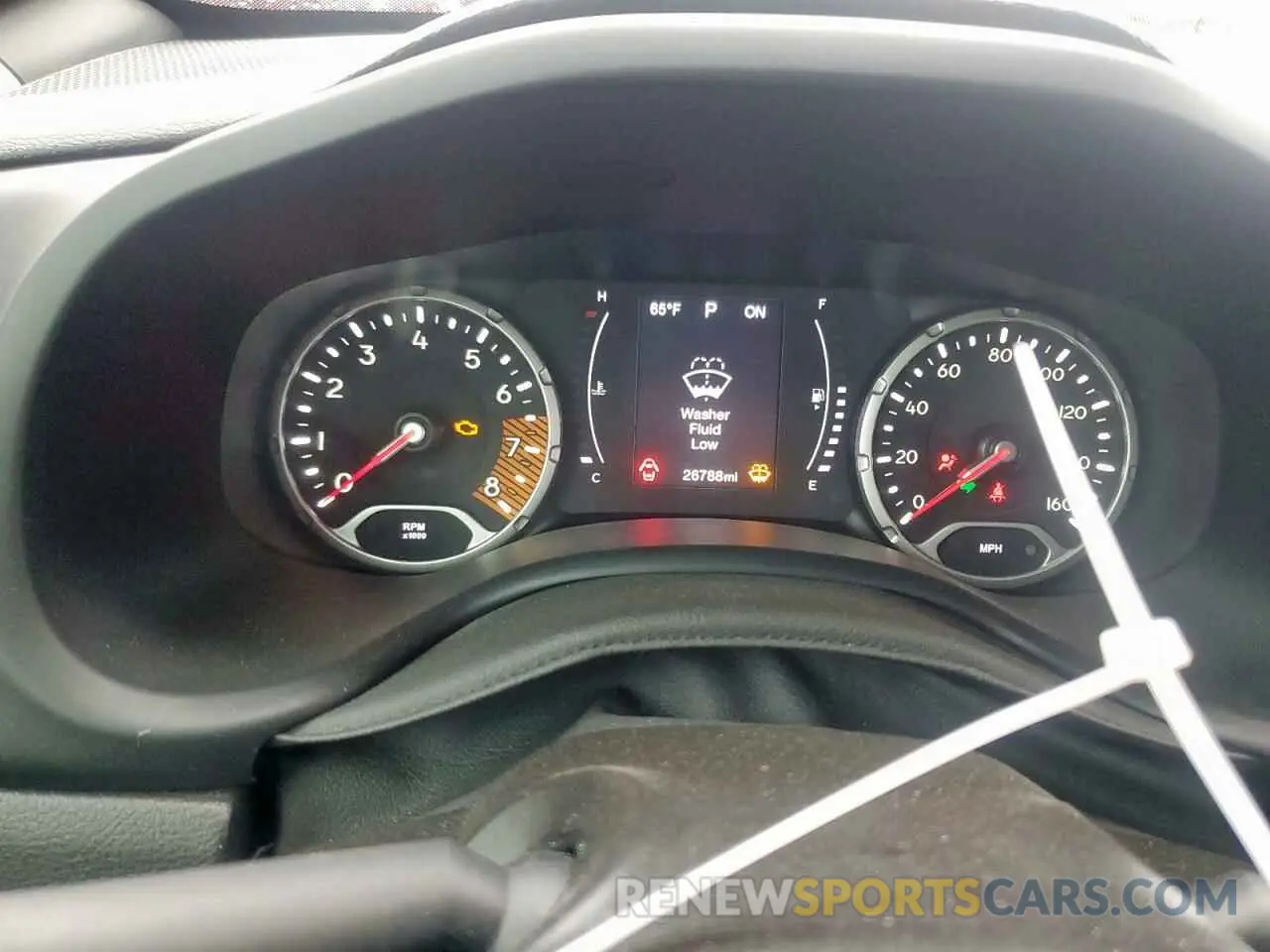 9 Photograph of a damaged car ZACNJABB3LPL83581 JEEP RENEGADE 2020