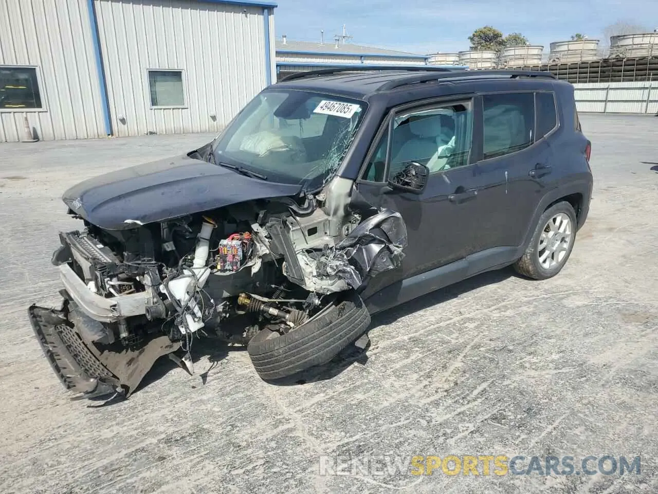 1 Фотография поврежденного автомобиля ZACNJABB4LPL33708 JEEP RENEGADE 2020