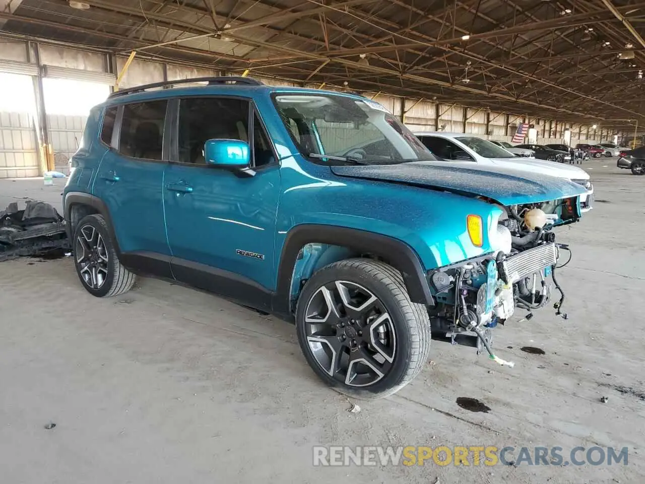 4 Фотография поврежденного автомобиля ZACNJABB4LPL90264 JEEP RENEGADE 2020