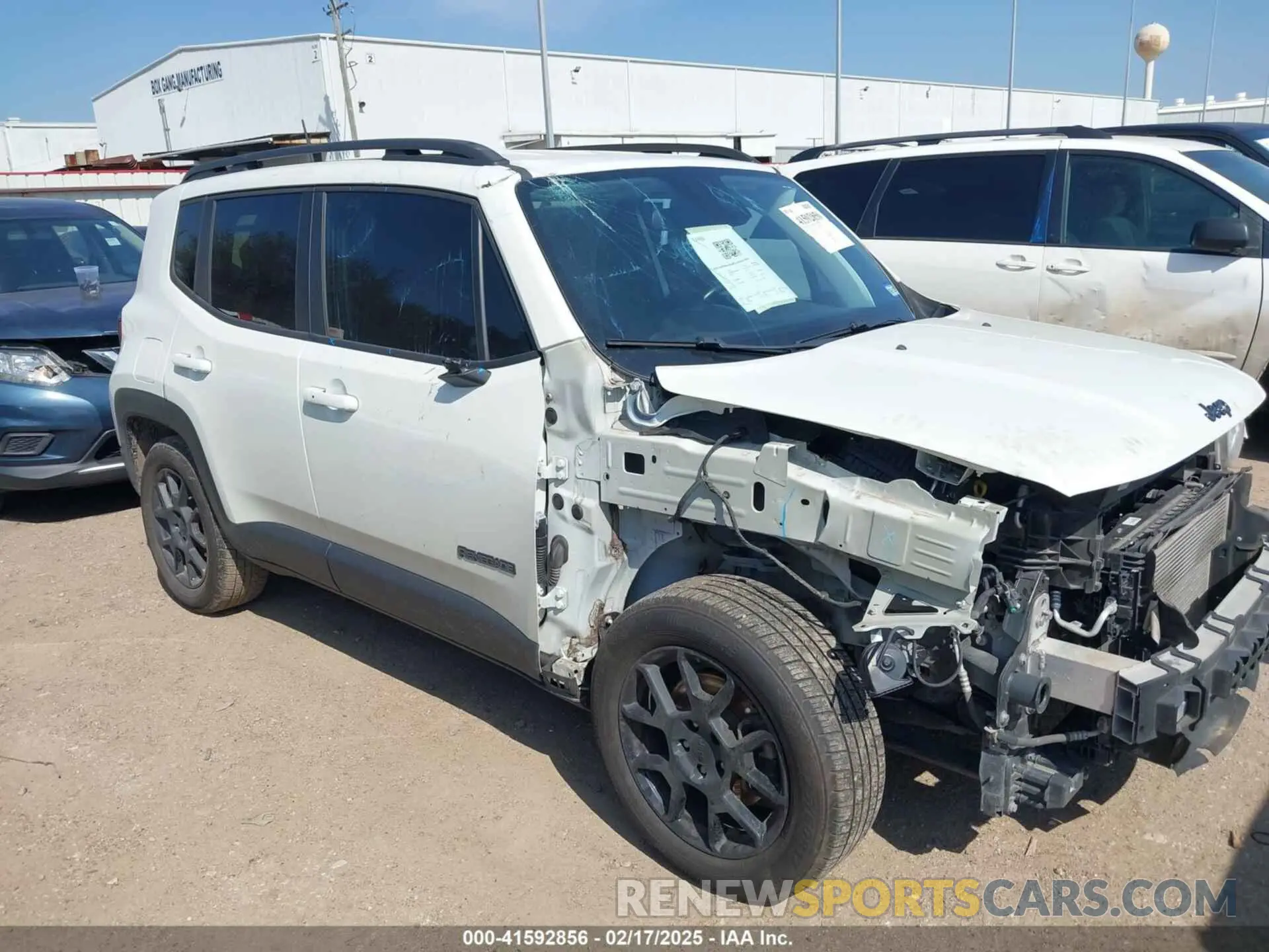 1 Фотография поврежденного автомобиля ZACNJABB5LPL02130 JEEP RENEGADE 2020