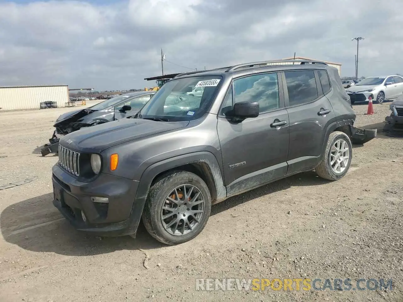 1 Photograph of a damaged car ZACNJABB5LPL67902 JEEP RENEGADE 2020