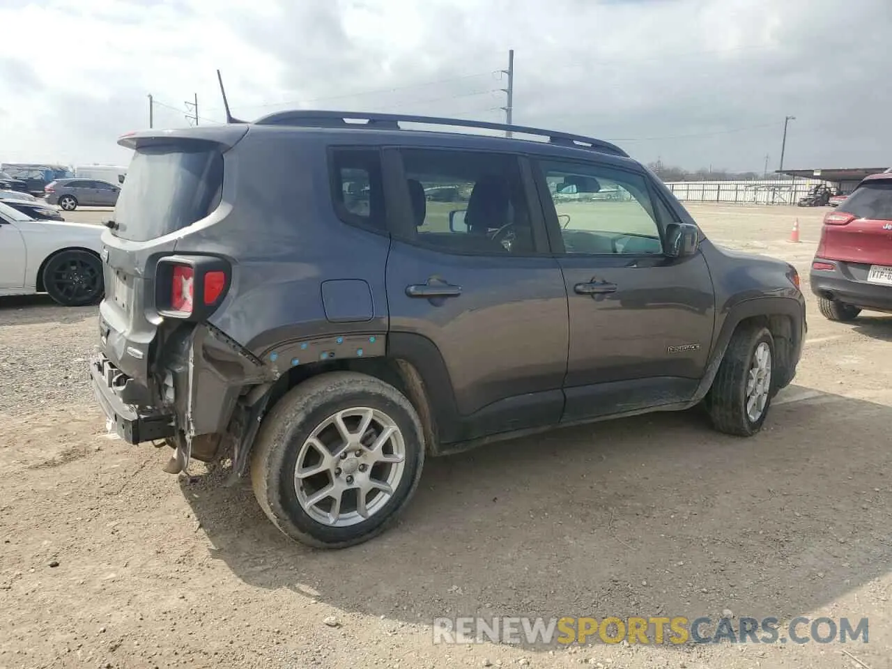 3 Photograph of a damaged car ZACNJABB5LPL67902 JEEP RENEGADE 2020