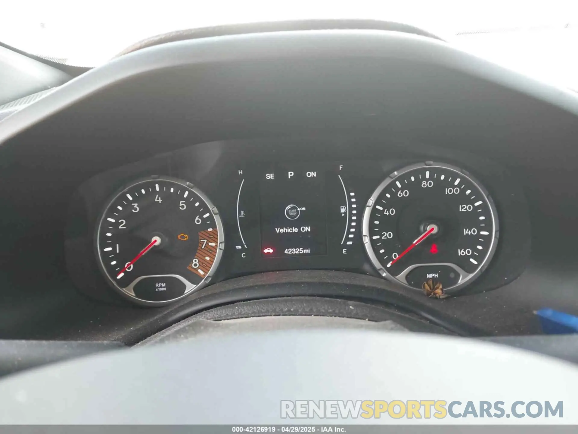 7 Photograph of a damaged car ZACNJABB5LPL92881 JEEP RENEGADE 2020