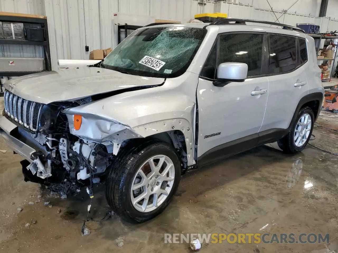 1 Photograph of a damaged car ZACNJABB6LPK93728 JEEP RENEGADE 2020