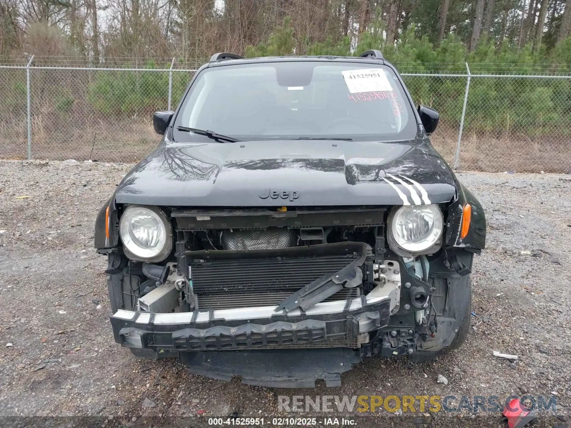 6 Photograph of a damaged car ZACNJABB6LPL74339 JEEP RENEGADE 2020