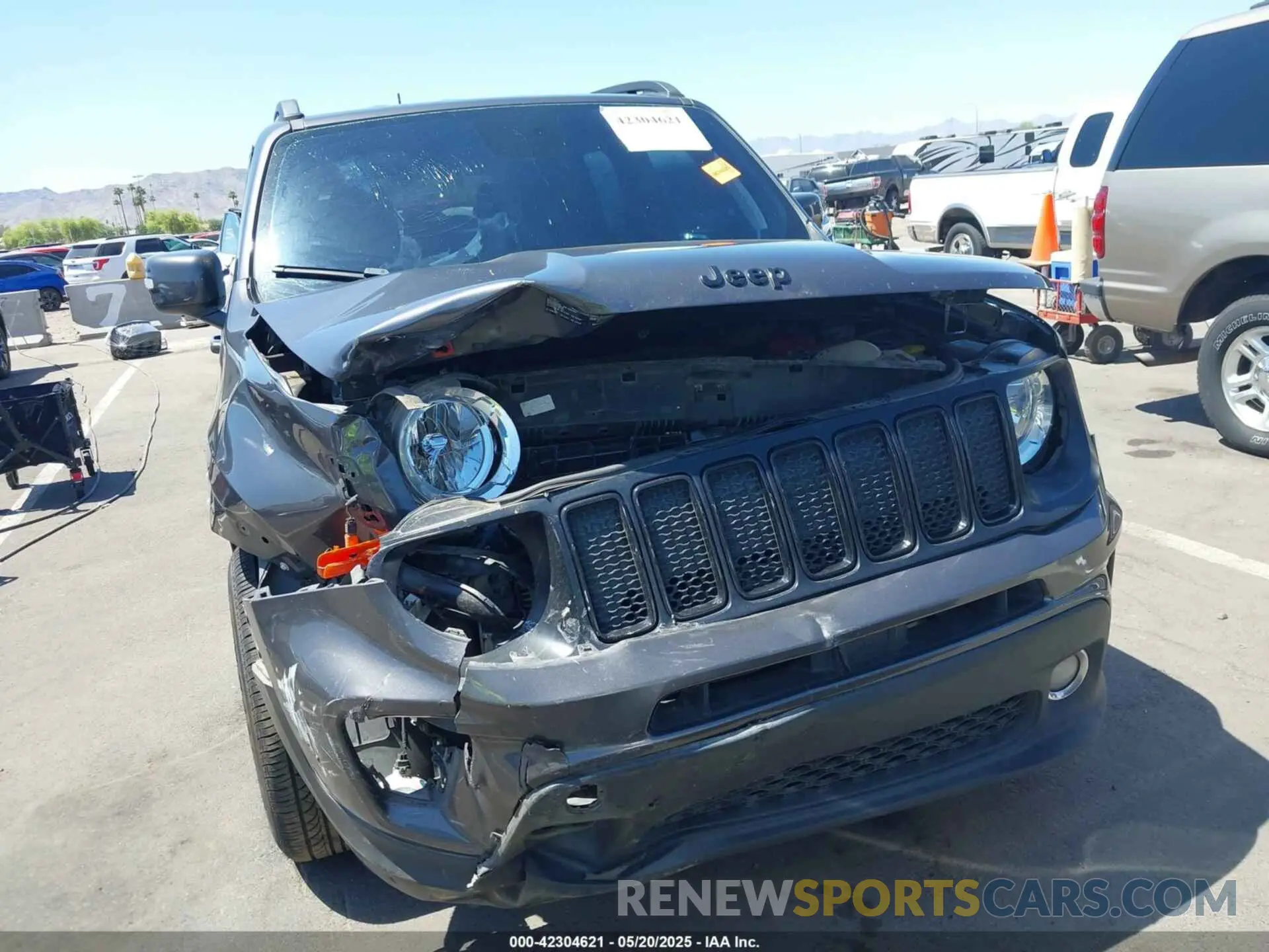 11 Photograph of a damaged car ZACNJABB7LPL12187 JEEP RENEGADE 2020