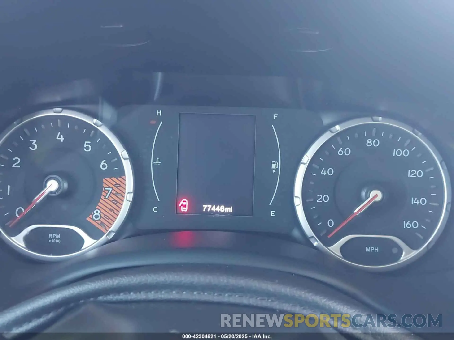 7 Photograph of a damaged car ZACNJABB7LPL12187 JEEP RENEGADE 2020