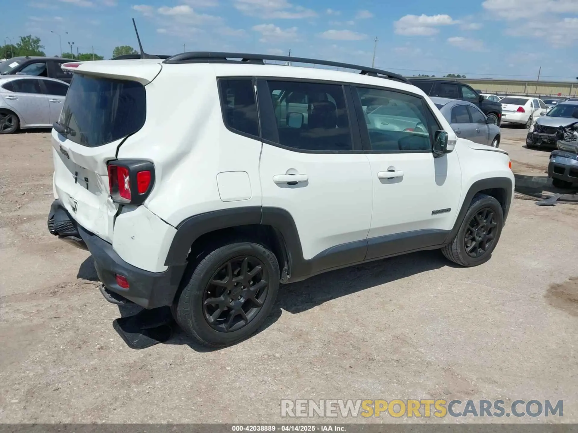 4 Фотография поврежденного автомобиля ZACNJABB7LPL91859 JEEP RENEGADE 2020