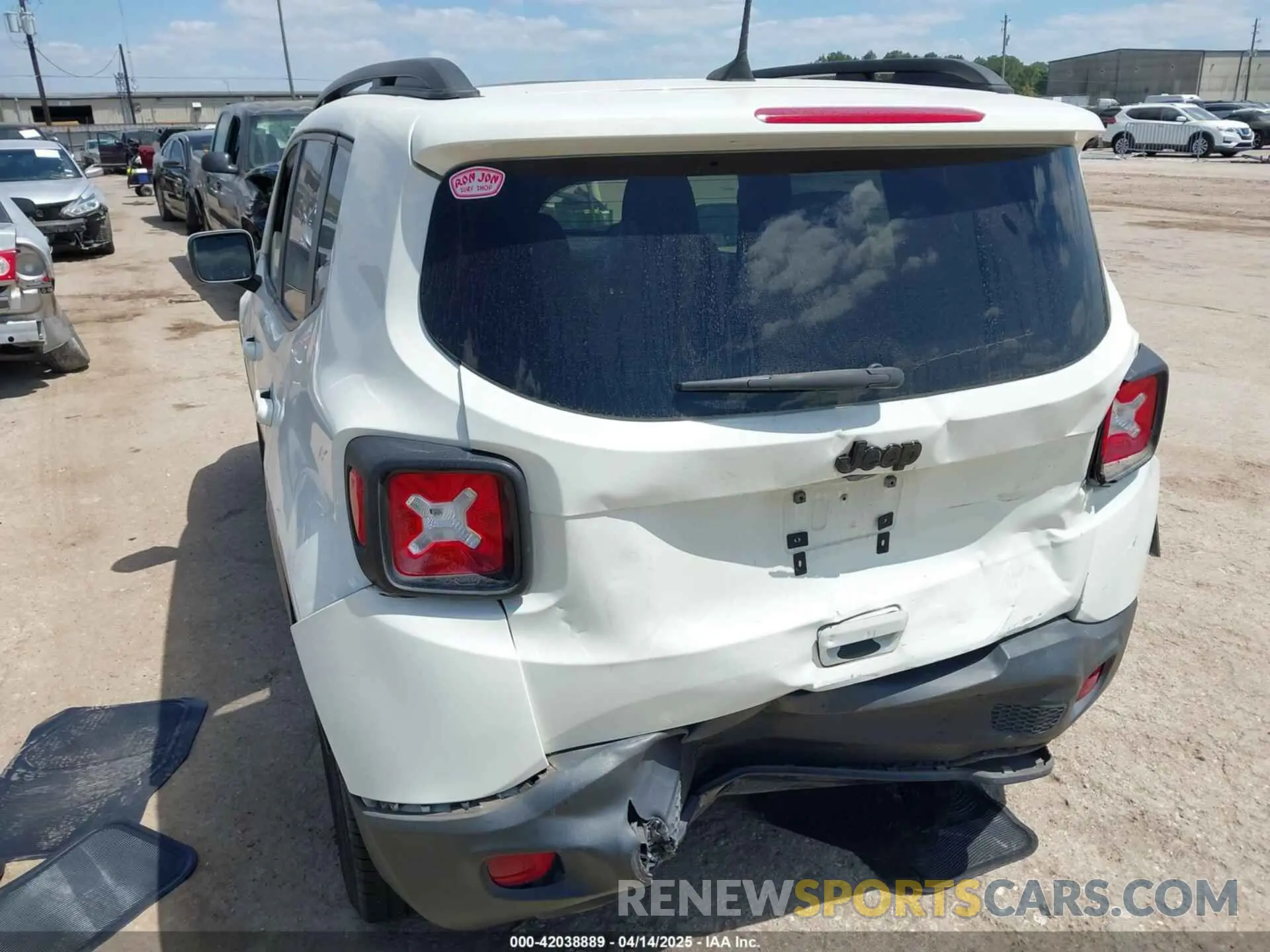 6 Фотография поврежденного автомобиля ZACNJABB7LPL91859 JEEP RENEGADE 2020