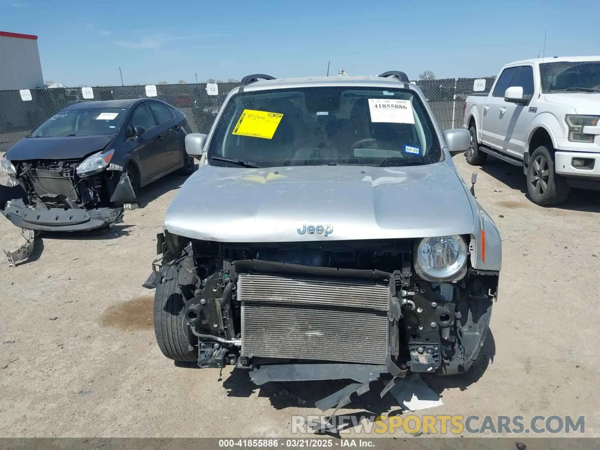 13 Photograph of a damaged car ZACNJABB8LPL11534 JEEP RENEGADE 2020