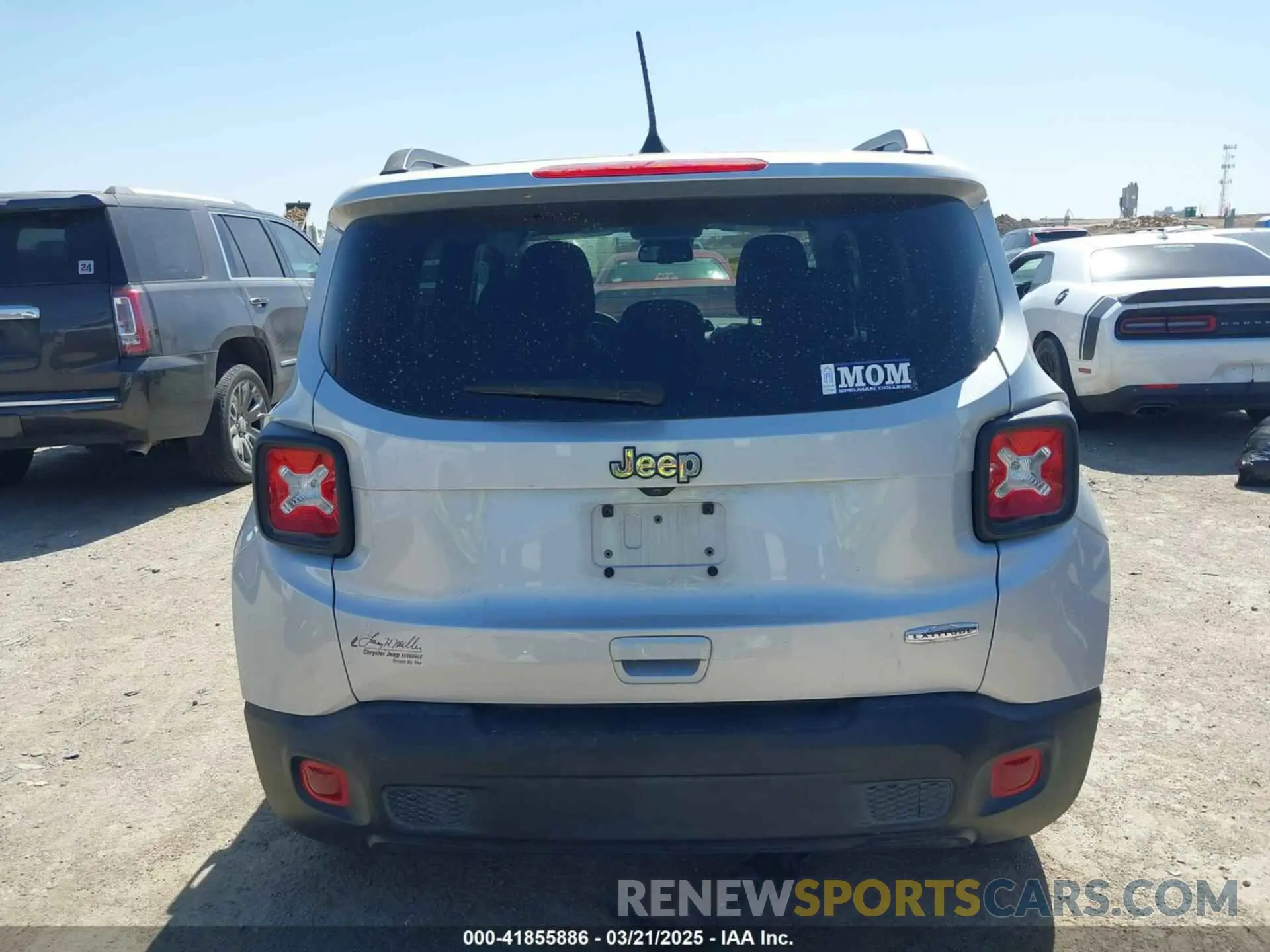 17 Photograph of a damaged car ZACNJABB8LPL11534 JEEP RENEGADE 2020