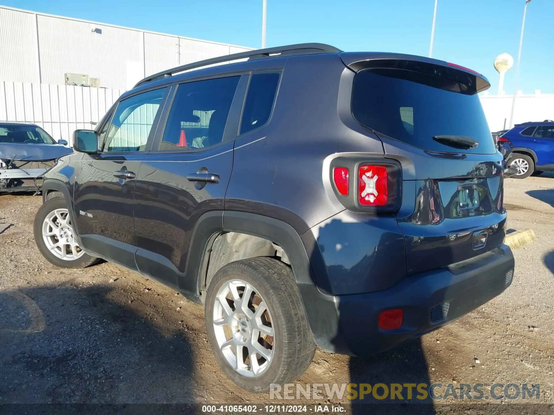 3 Photograph of a damaged car ZACNJABB8LPL25157 JEEP RENEGADE 2020