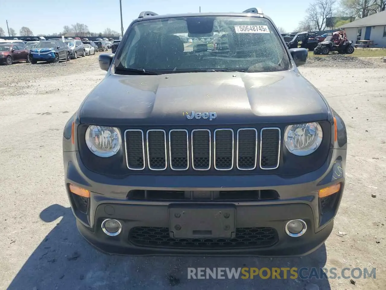 5 Photograph of a damaged car ZACNJABB8LPL46722 JEEP RENEGADE 2020