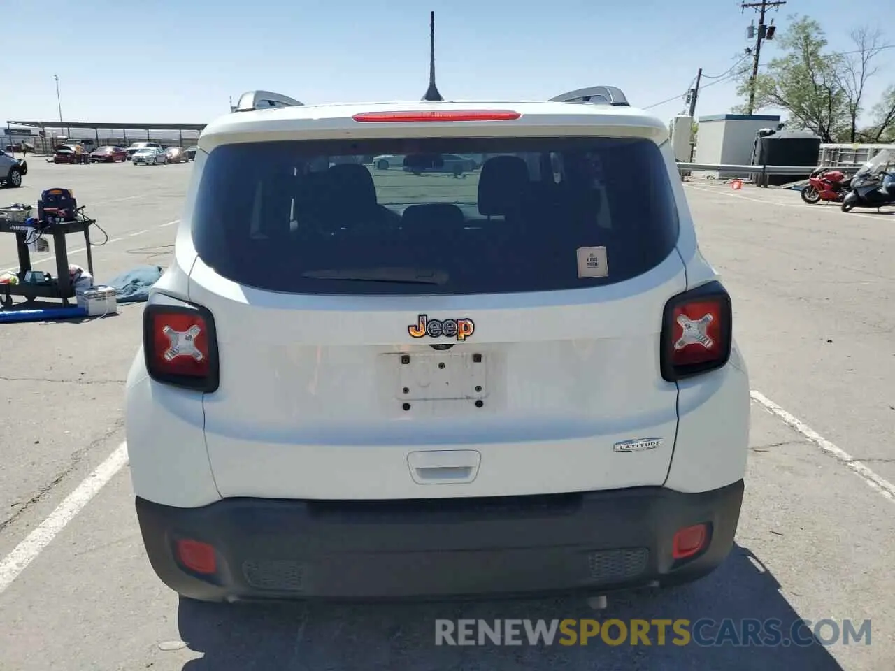 6 Photograph of a damaged car ZACNJABB8LPL51905 JEEP RENEGADE 2020
